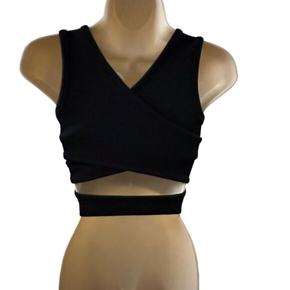 Roxy Good Keepsake Crop Top ~ soft stretchy knit fabric ~ crop top fitted ~ XS - Picture 4 of 13